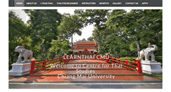 Desktop Screenshot of learnthaicmu.com